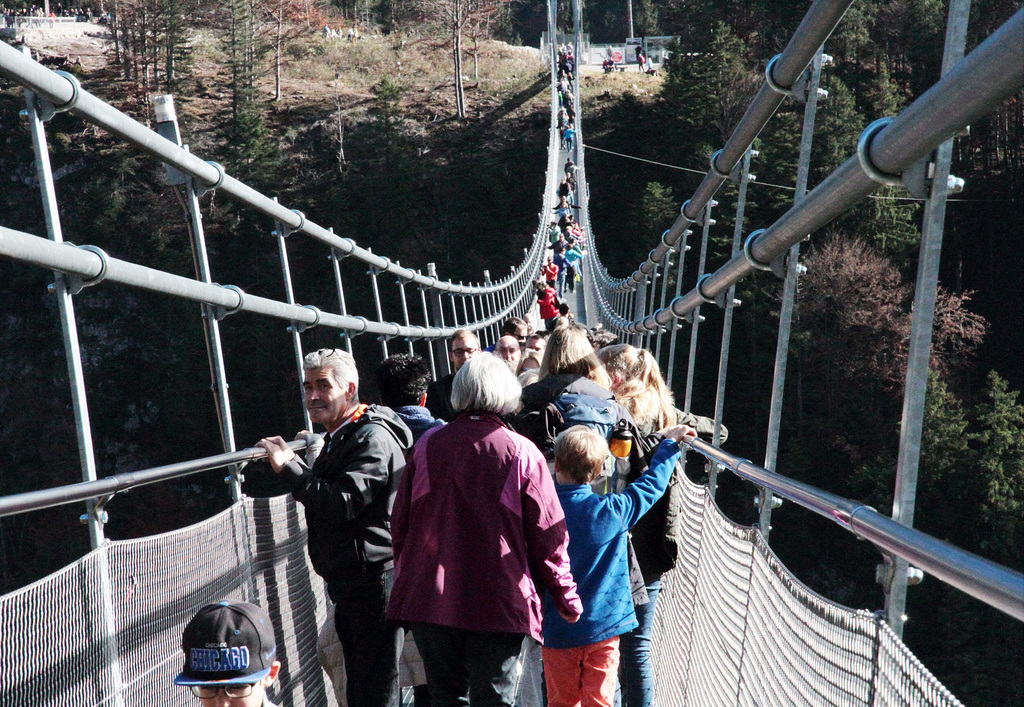 Über der Schlucht