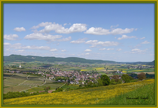 Blick ins Klettgau Schweiz