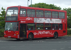 DSCF4136 Go North East (Go-Ahead Group) 6124 (GX03 SUU) at Stanley - 18 Jun 2016