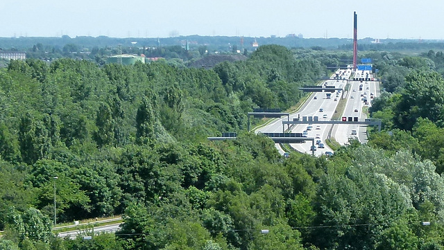 Bundesautobahn 1 Richtung Lübeck - einmal ohne Stau.