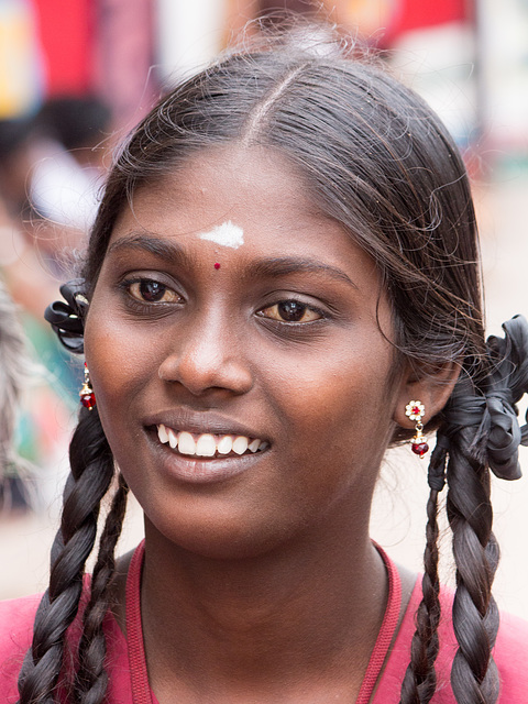 Beim Menakshi Amman Tempel