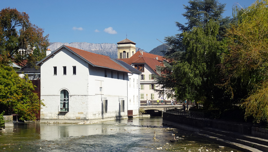 Idylle in der Stadt Annecy