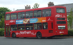 DSCF4134 Go North East (Go-Ahead Group) 6128 (GX03 SVC) at Stanley - 18 Jun 2016