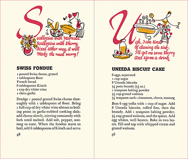 The ABC of Wine Cookery (6), 1957