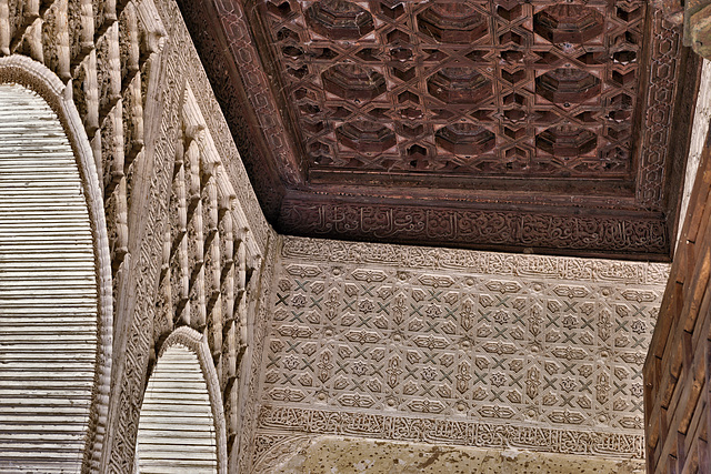 Ceiling – Palacio del Generalife, Granada, Andalucía, Spain