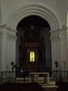 Interior of church.