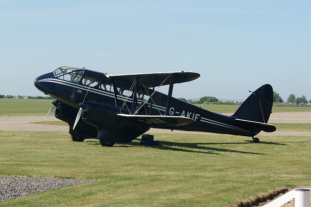 Dragon Rapide At Duxford