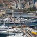 Yachts In Monaco Harbour