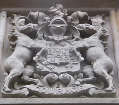 Armorials on the Stables at Altyre