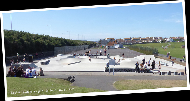 The Salts skateboard park Seaford 22 8 2019