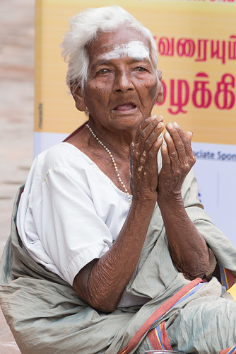 Beim Menakshi Amman Tempel