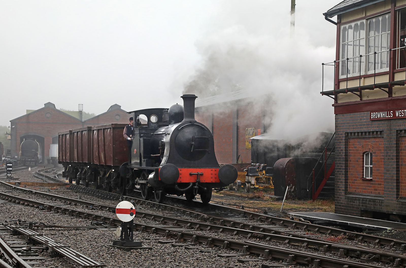 Shunting with the well tank