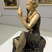 "Jeune femme assise" (ou "Femme au miroir") (Lucio Fontana - 1934)