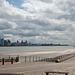 Liverpool From The Beer Garden of The Egremont Ferry Public House, Wallasey, Mereyside