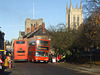 DSCF5957 Mulleys Motorways MUI 7949 and MUI 7924 in Bury St. Edmunds - 26 Nov 2016