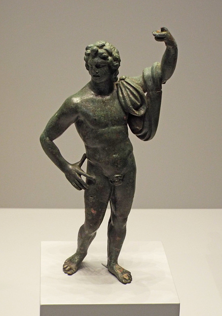 Statuette of a Ruler Resembling Alexander in the Getty Villa, June 2016