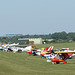 Planes At Duxford Aerodrome