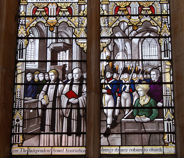 Stained Glass, Saint Botolph's Church, Boston, Lincolnshire