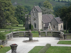 Ilam Church from Ilam Hall