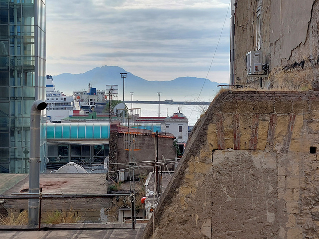 View from our room over the Bay of Naples