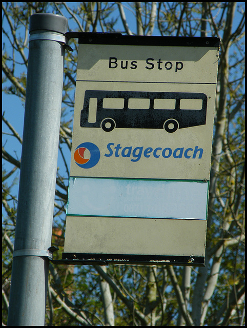 Stagecoach bus stop