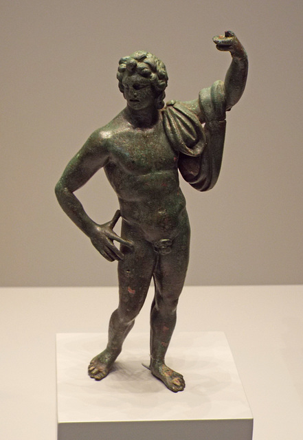 Statuette of a Ruler Resembling Alexander in the Getty Villa, June 2016