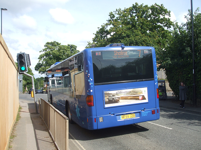 DSCF8230 Go-South Coast (Bluestar) 2406 (HF55 JZD) in Sholing, Southampton - 30 Jun 2017