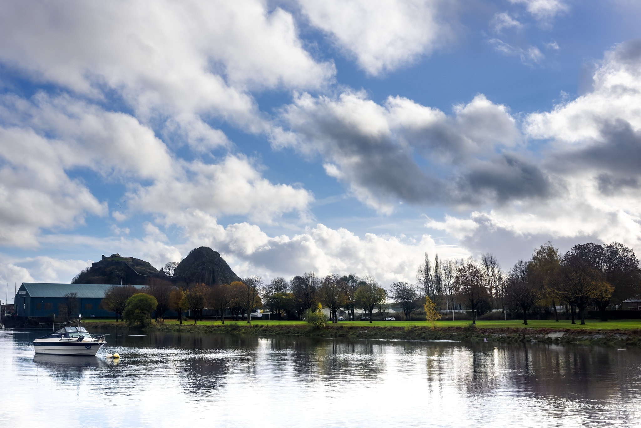 Clouds over the River Leven