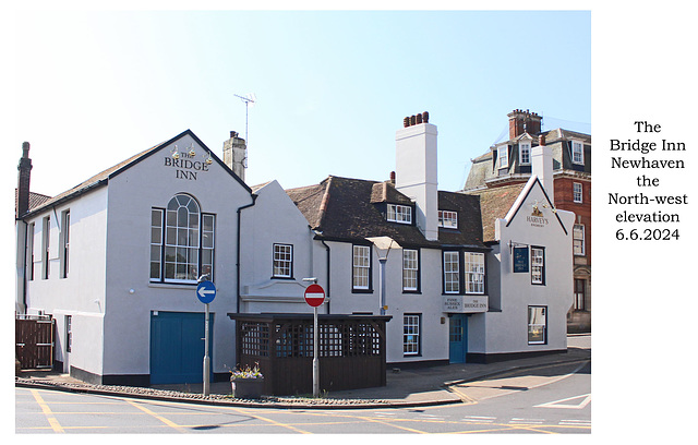 The Bridge Inn Newhaven SW elevation  6 6 2024