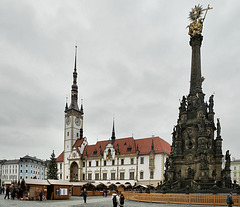 Vánoční trhy a šťastný pátekní plot v Olomouci