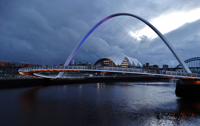 Twilight on The Tyne