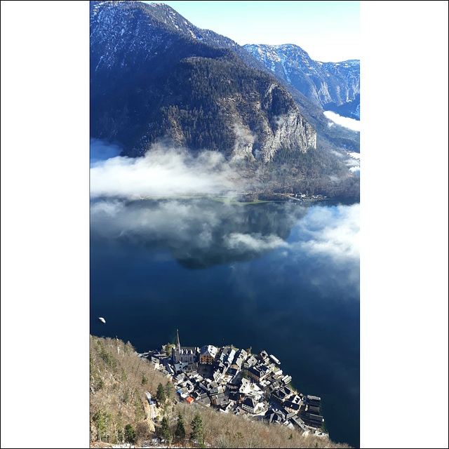 Sky Walk over Hallstatt.