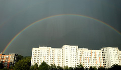 Regenbogen über Stillhorn