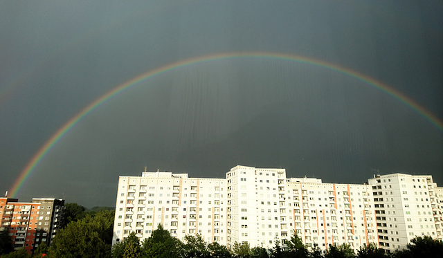 Regenbogen über Stillhorn