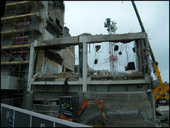 end of a shopping centre