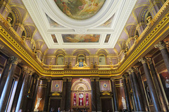 drapers' hall, london city livery company,livery hall by herbert williams , 1866-70 with upper parts modified c.1899 by jackson and reilly