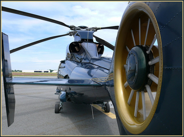 Sur le tarmac de l'aéroport de Dinard