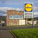 Graffiti and Lidl Sign