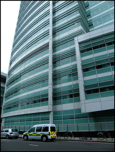 hideous hospital building