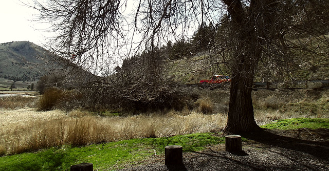 Red truck