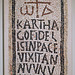 Mosaic with Latin Inscription from Furnos Minor in Tunisia in the Metropolitan Museum, December 2023 Mosaic with Latin Inscription from Furnos Minor in Tunisia in the Metropolitan Museum, December 2023