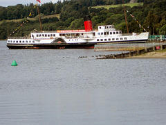 P.S. MAID OF THE LOCH at Balloch Pier 29th August 2016