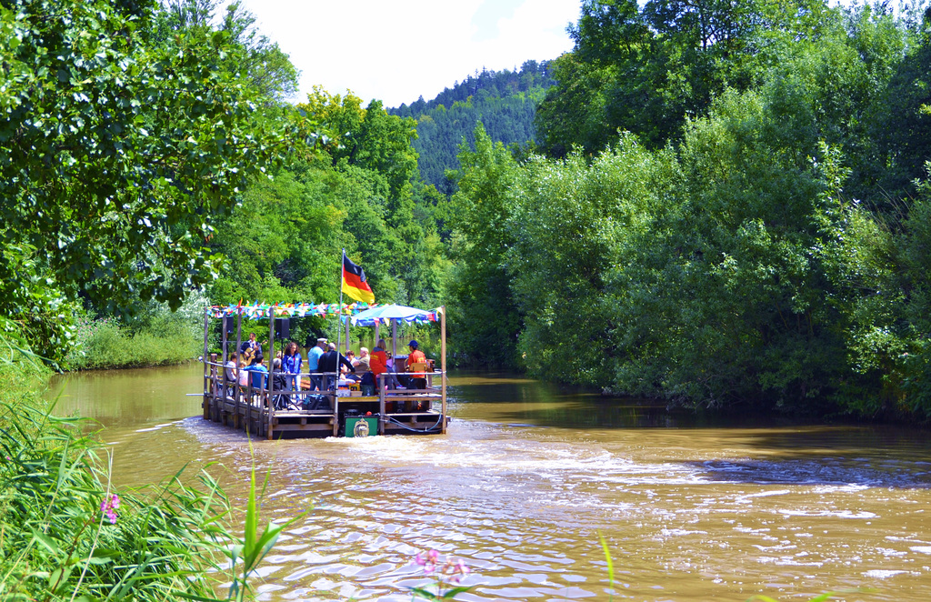 Floßfest in Gaildorf