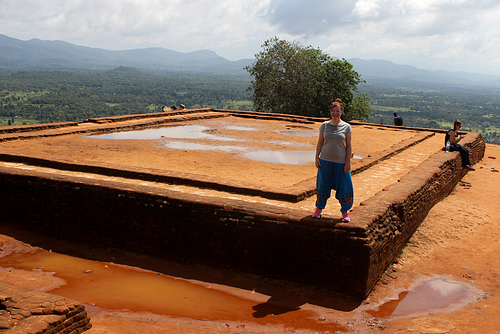 Atop Sigiriya