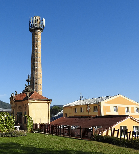 Antennen-Schornstein, Děčín