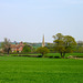 Looking towards the Church of St Michael and All Angels at Hamstall Ridware