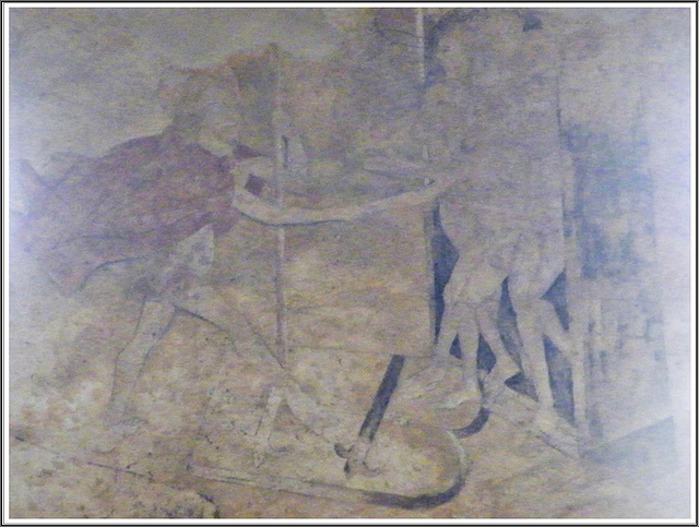 Fresque de l'église du Mont Dol (35) : Descente aux limbes