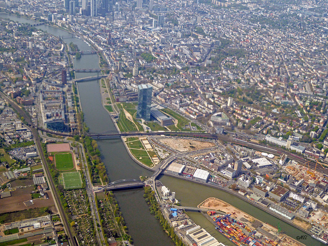 Frankfurt von oben