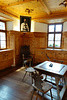 Pine-panelled state-room
