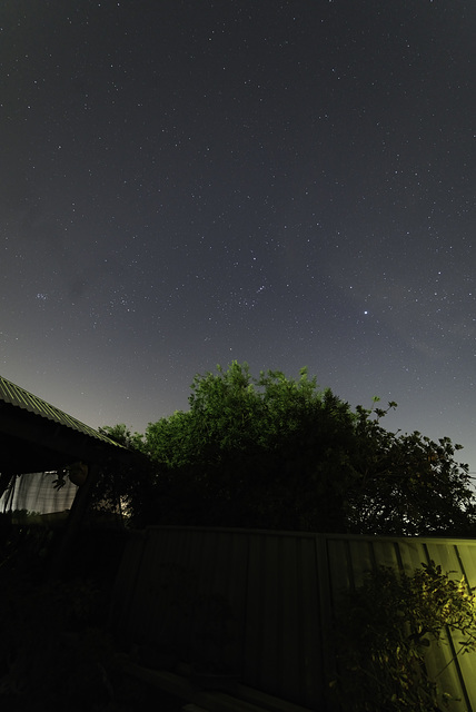 Orion from my back yard.